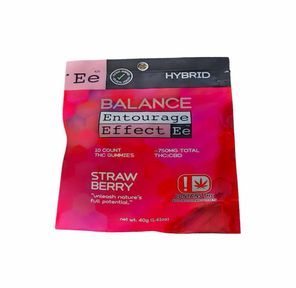 710 Trading Entourage Effect 750mg Strawberry gummy 10ct