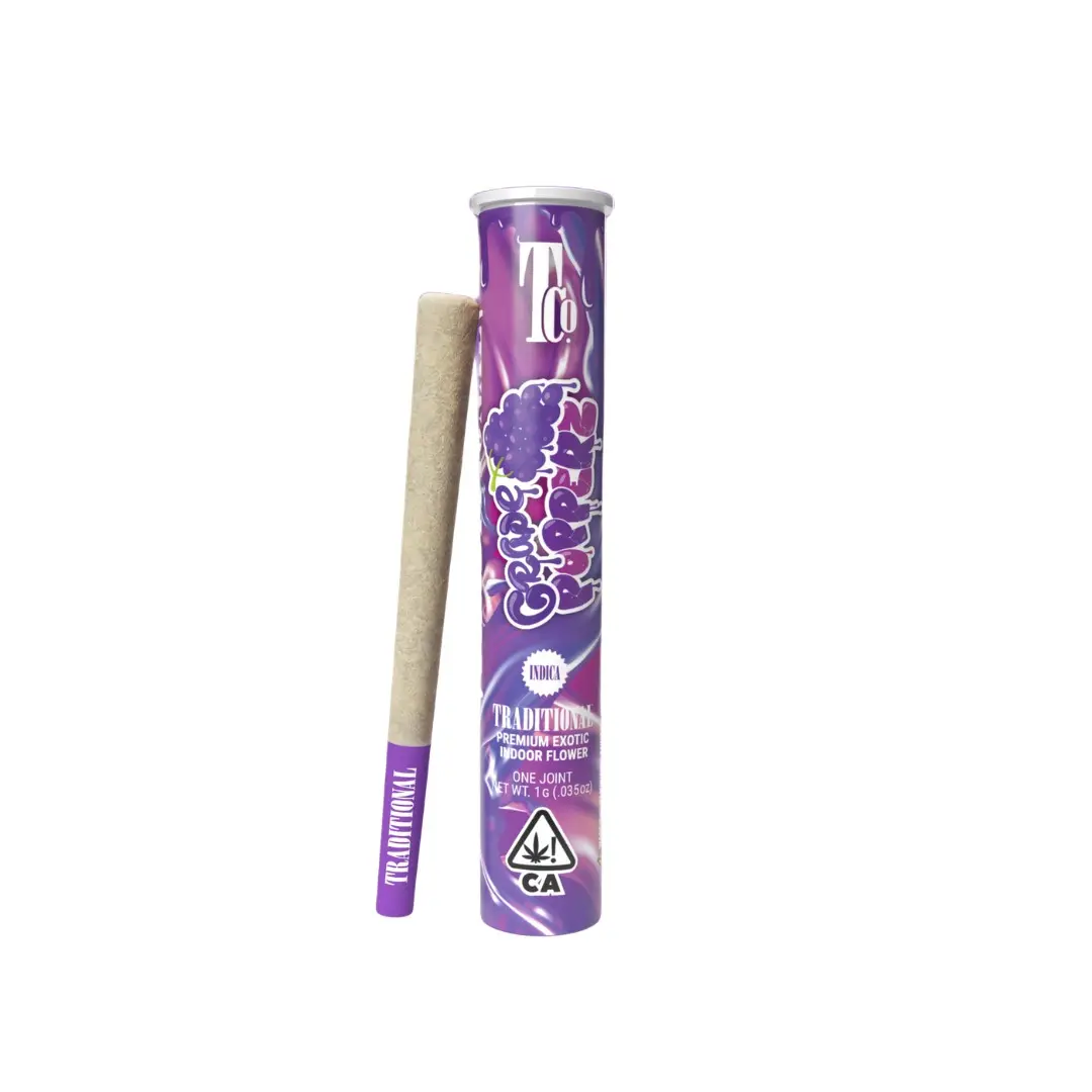 Traditional Pre-roll Grape Popperz 1g