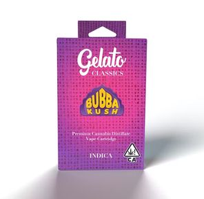 Gelato Classics Cartridge Bubba Kush 1g