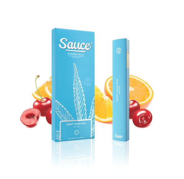 Sauce 1g Live Resin Disposable - Ghost Train Haze