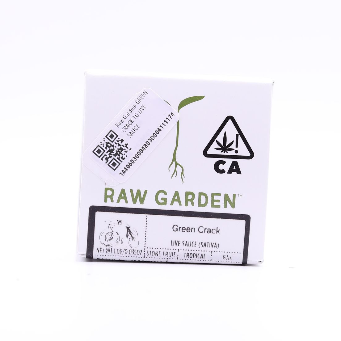 Raw Garden- GREEN CRACK 1G LIVE SAUCE