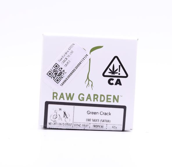 Raw Garden- GREEN CRACK 1G LIVE SAUCE