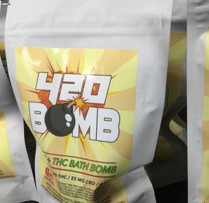 420 Bomb Bath Bomb 50 Mg