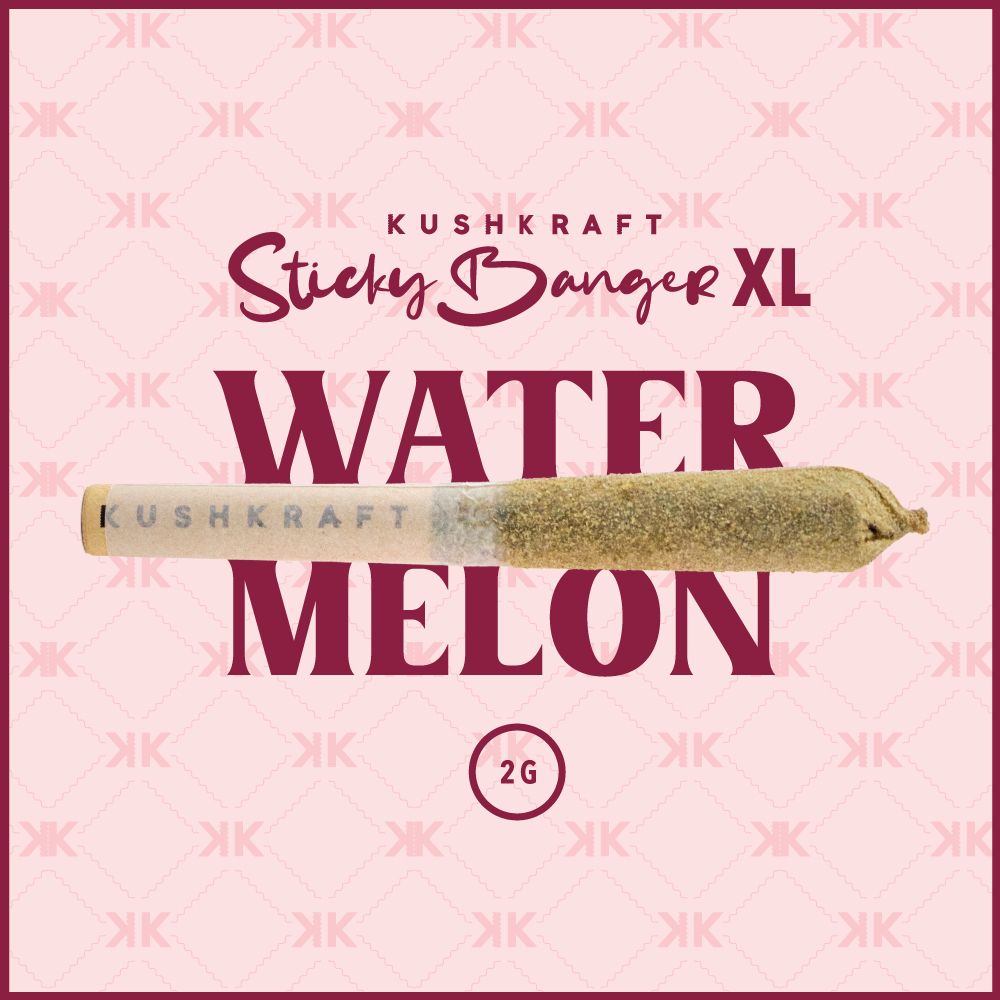 1 x 2G XL Infused Sticky Banger Indica Watermelon by KushKraft