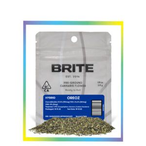 Brite Labs - Oreoz - Pre Ground Flower 3.5g 1/8oz