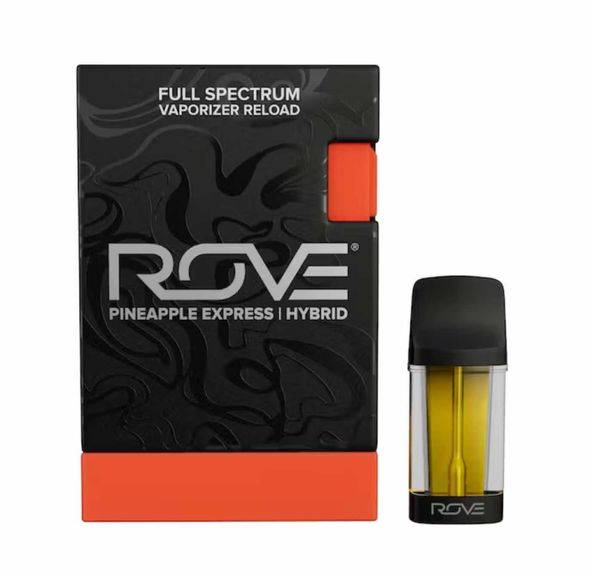 ROVE | Live Resin Diamond Vaporizer Reload | Pineapple Express - H | 1.0g