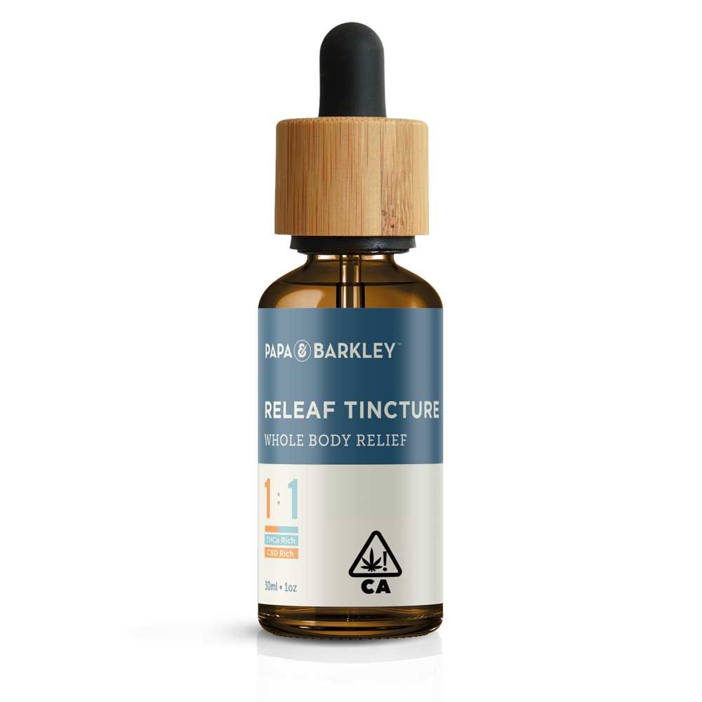 Releaf Tincture, 15ml Finished Product, 1CBD:1THCA