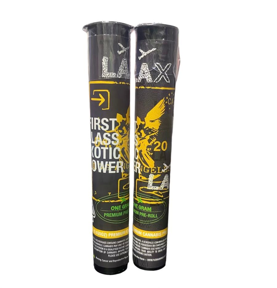 D. LAX 1g Premium Flower Pre Roll - Candy Runtz (H)