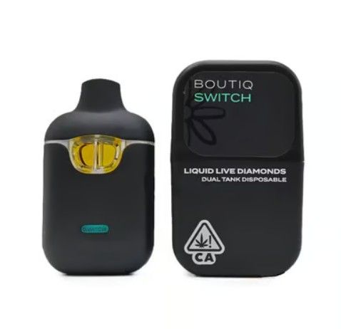 Boutiq- Switch Black-Z x Z Limeade - Dual Tank Disposable 1g (I)