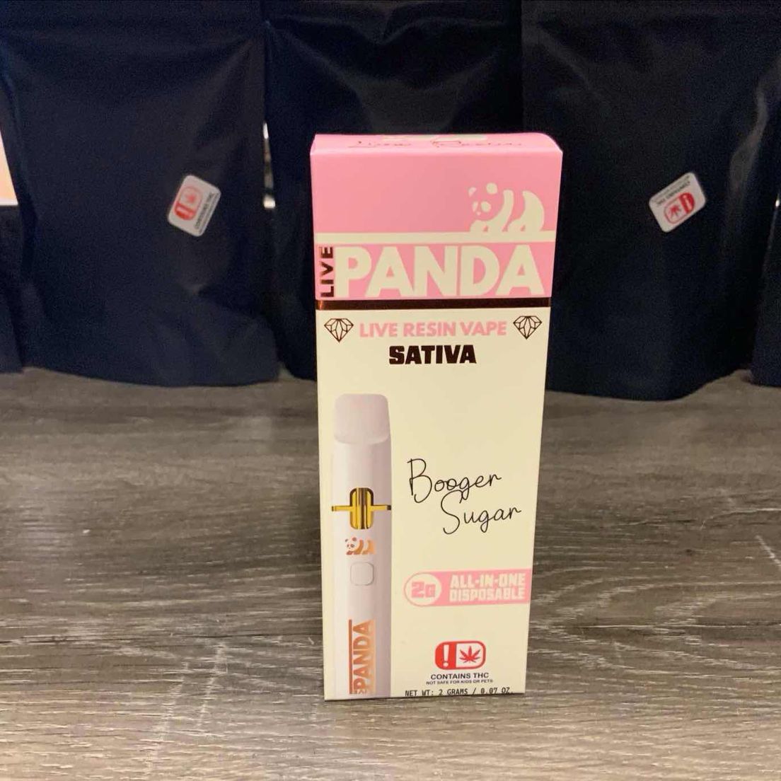 Booger Sugar Live Panda Disposable 2g