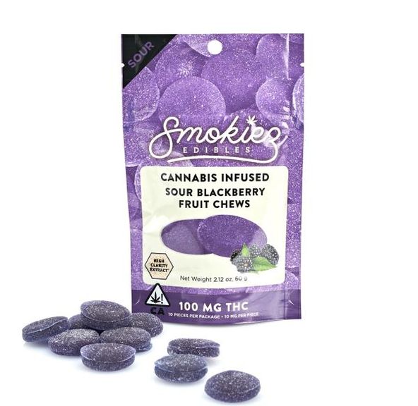 Smokiez - Sour Blackberry 100mg
