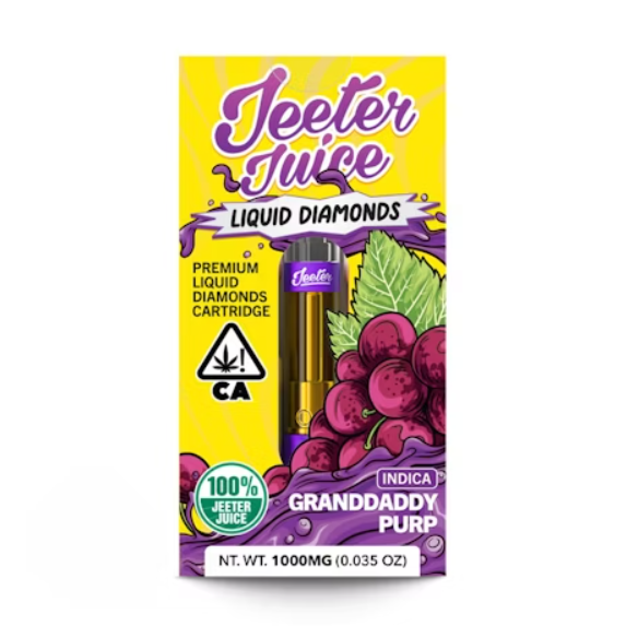 Juice Liquid Diamonds Cart - Granddaddy Purp