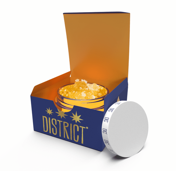 District Cannabis | Live Resin Pavè Sugar | 1g | Hybrid