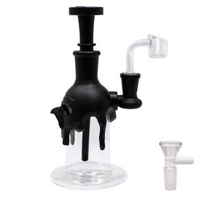 Black Woodpecker 8 Inches Silicone Bong and Dab Rigs