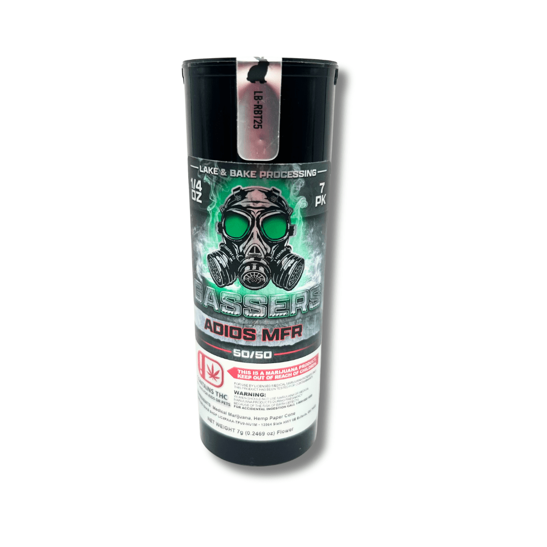 Adios MFR 7 pack prerolls Hybrid - Lake and Bake
