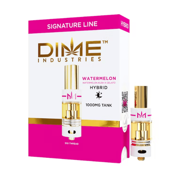 Dime Industries - Watermelon Kush - Cartridge - 1g - Hybrid