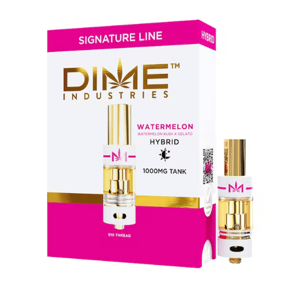 Dime Industries - Watermelon Kush - Cartridge - 1g - Hybrid