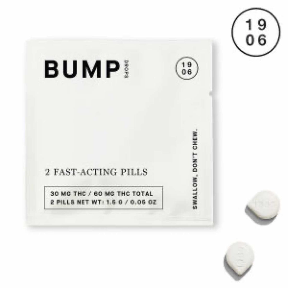 1906 - 60mg Drops - Bump Pouch