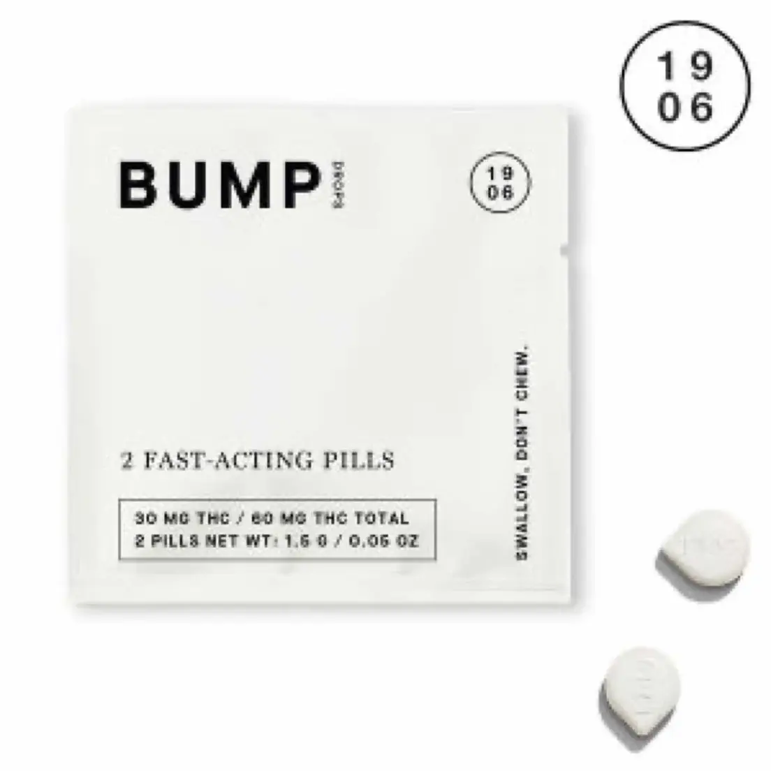 1906 - 60mg Drops - Bump Pouch