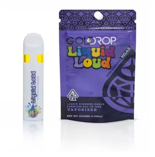 Gold Drop - Blueberry French Toast Liquid Loud Disposable Vape 1g