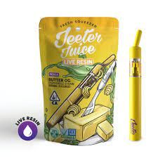 Jeeter Juice Disposable Live Resin Straw - Butter OG