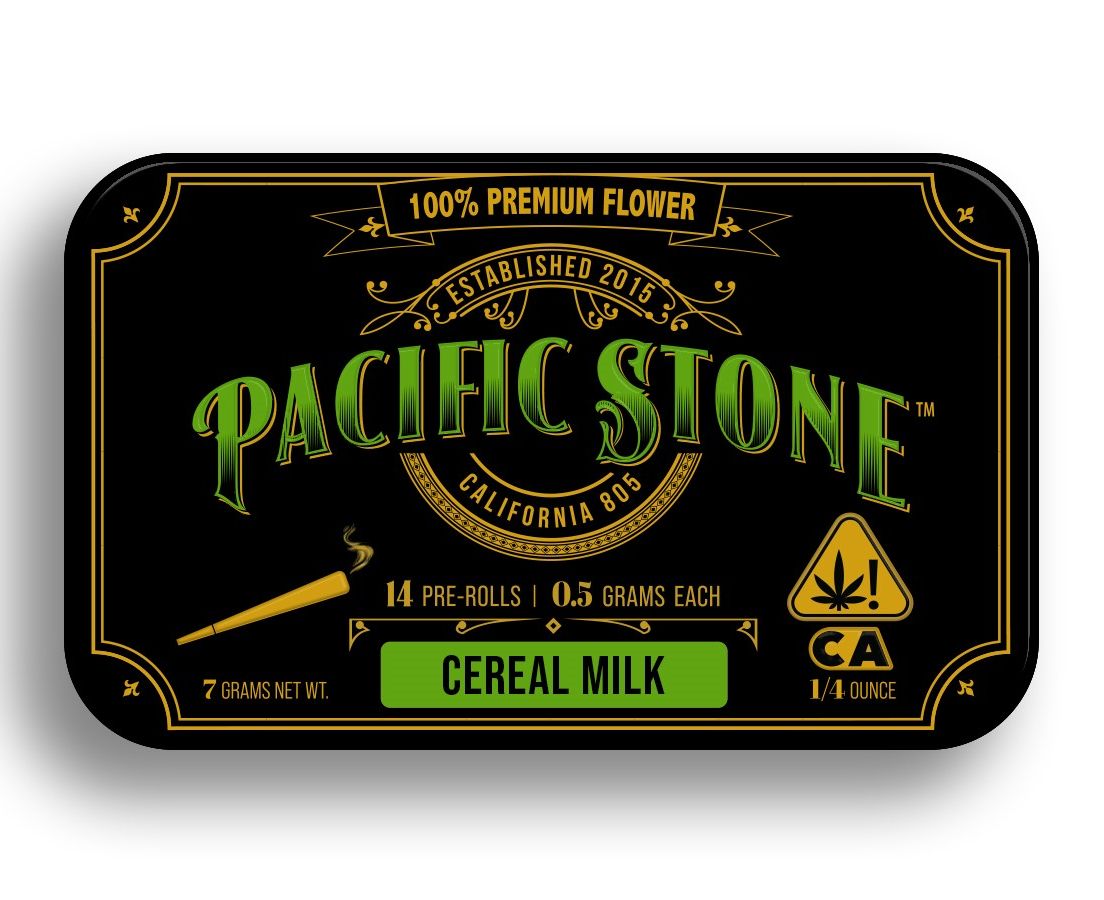 Pacific Stone Pre-roll 14pk Cereal Milk 7g