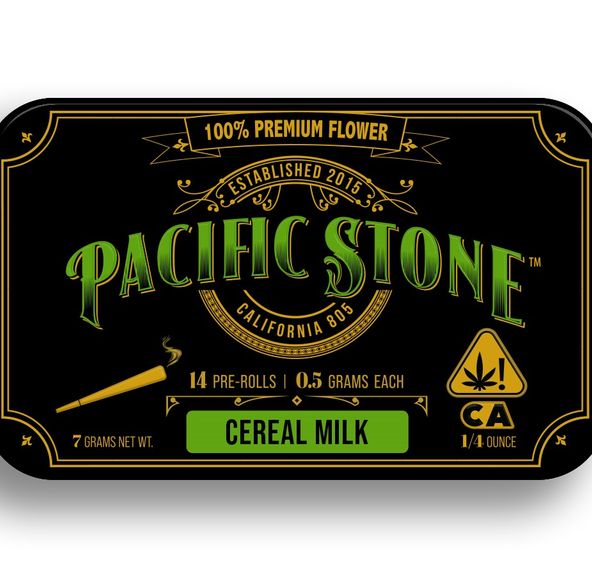 Pacific Stone Pre-roll 14pk Cereal Milk 7g