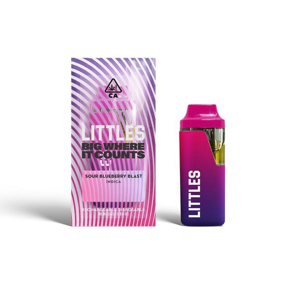 Littles 1mL Vape - Sour Blueberry Blast