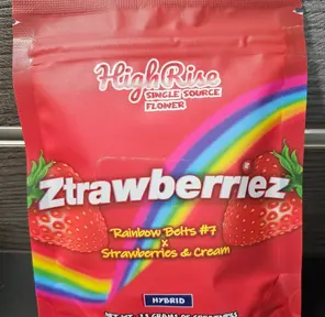 High Rise - ZTRAWBERRIEZ 3.5g Flower