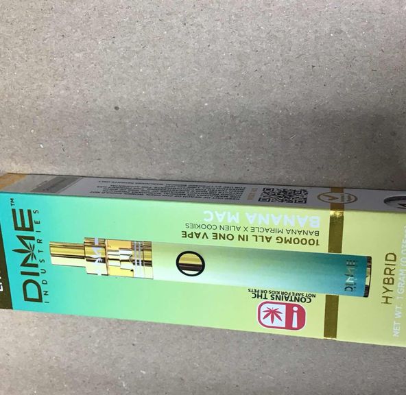 Banana Mac Dime Disposable Live Resin 1g
