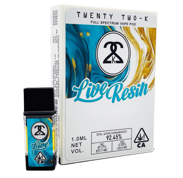 22K | Pod | 1g | Live Resin | Headband OG | PlugPlay Compatible