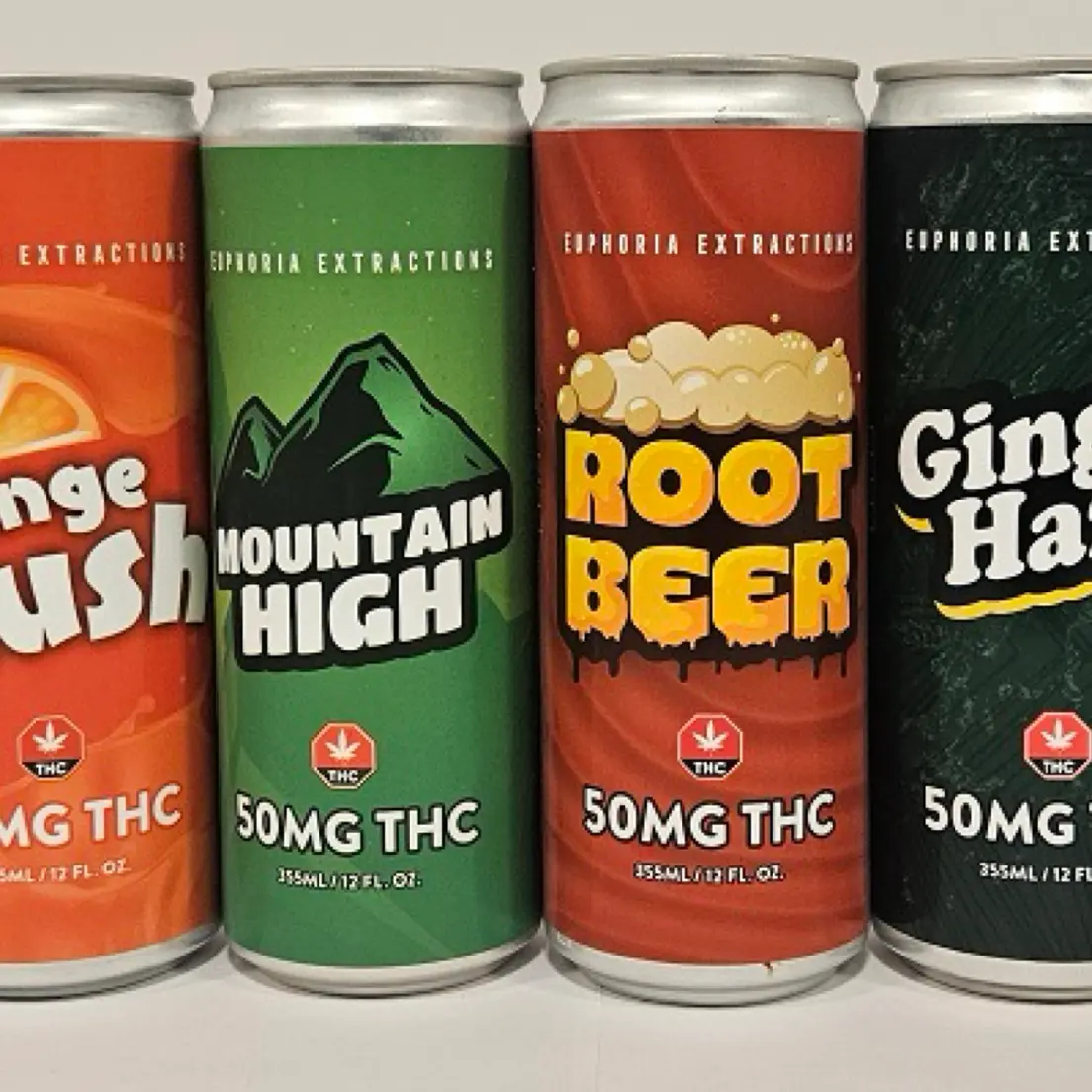 50mg THC Soda (All Flavours) $20