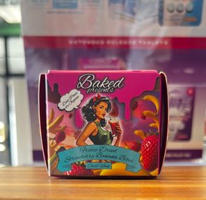 Baked Strawberry Banana Organic Freeze Dried Fruit Bites