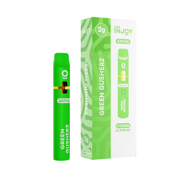 injoy disposable vape Cure - 2G - - Big Kiwi at Arkoma Cannabis Company LLC dba Green Monkey Dispensary pakistan EVR Fog 100K Refillable Flavour:Funta Grape - Cartridge
