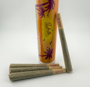 *BLOWOUT DEAL! $25 4g Dosilato Dreams (Hybrid) Diamond/THCA Infused Prerolls - Delta Breeze
