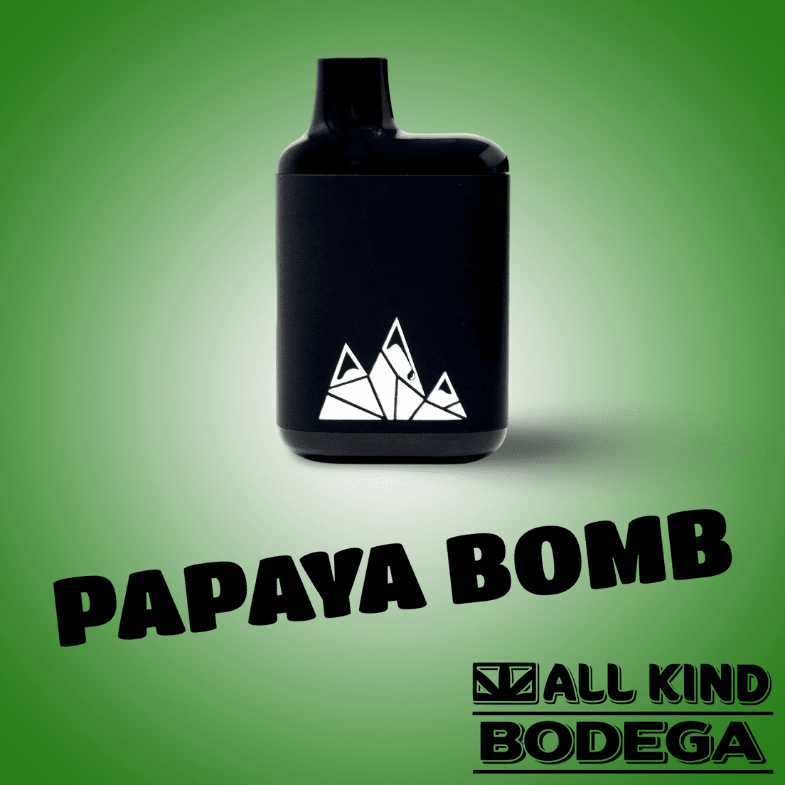 Papaya Bomb 1g Disposable Cured Resin Vape Cart (@Pamolab)