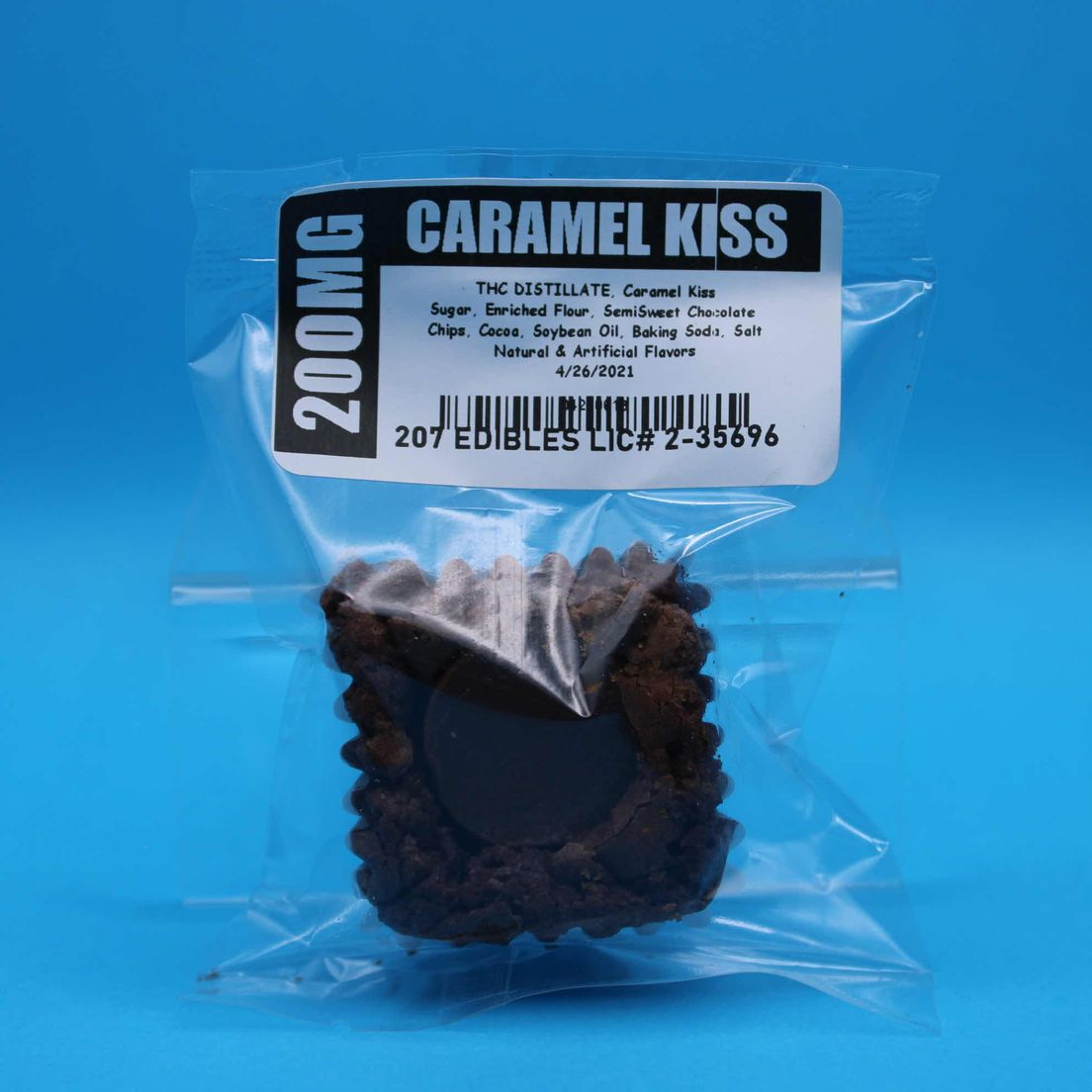 207 Caramel Kiss Brownie - 200mg
