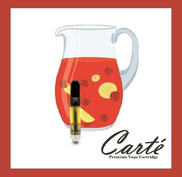 .⠀⠀CARTÉ 1g Raspberry Lemonade Cartridge