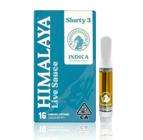 Himalaya Live Resin Cartridge Slurty 3 1g