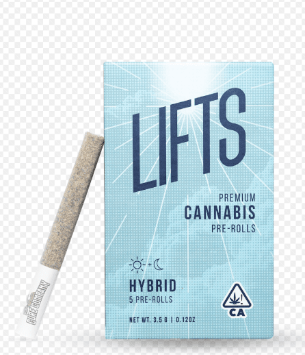 THE CURE COMPANY ANIMAL Z LIFTS 5PK HYBRID PRE-ROLLS