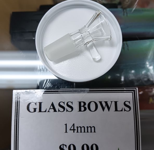 Glass Bowl 14mm $10