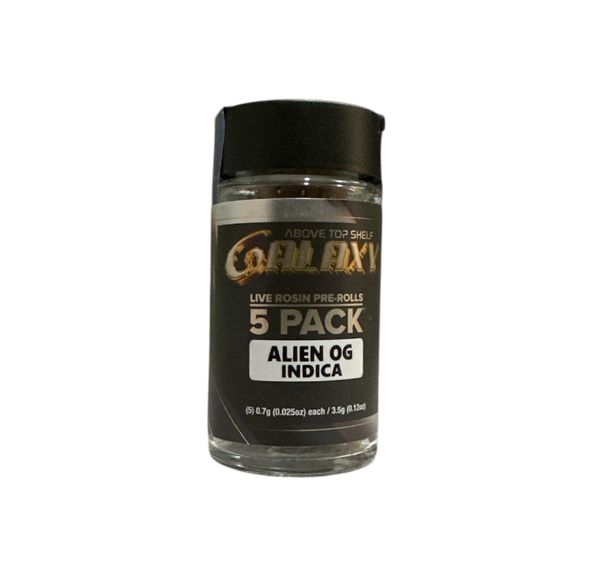 Galaxy - Alien OG Lil Galaxy Diamond Sauce 5pk Prerolls 3.5g