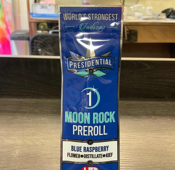 Blue Raspberry Presidential Preroll 1g