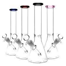 Bong - Classic Glass Beaker Light Water Pipe 10"