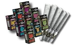[Claybourne Co.] Frosted Flyers 5 Pack Prerolls - 2.5g - Lemon Cherry Gelato (H)