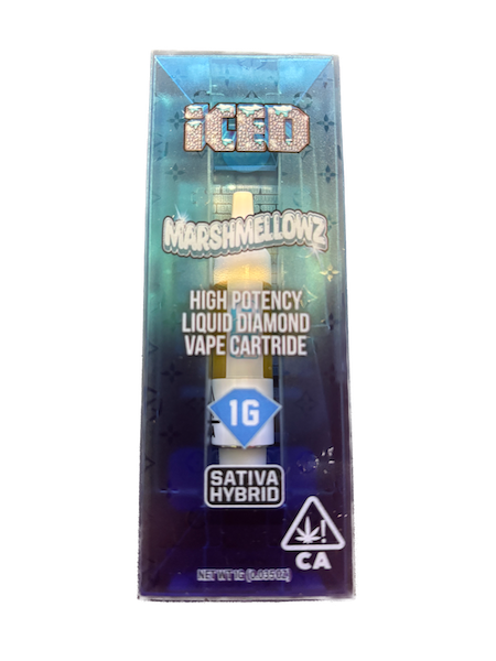 Iced Marshmellowz 1g Liquid Diamond Cartridge 81.3%