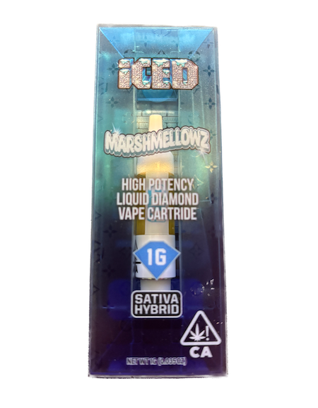 Iced Marshmellowz 1g Liquid Diamond Cartridge 81.3%