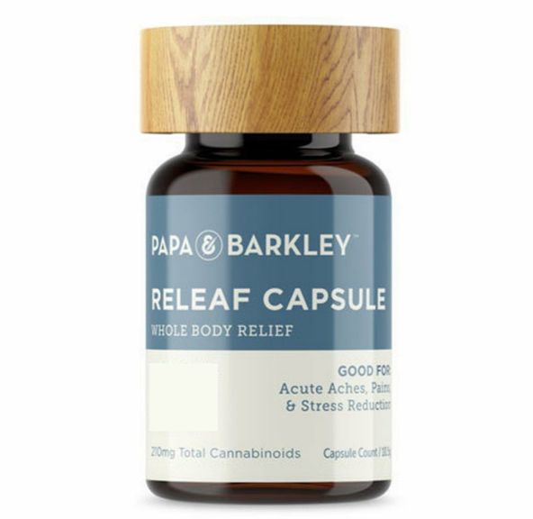 1. Papa & Barkley 30:1 CBD/THC 1000mg Releaf Capsules - 30 CT **SALE**