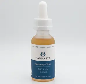 Blueberry Citrus THC Rich Non-GMO, Vegan and Gluten Free Tincture (30 ml)