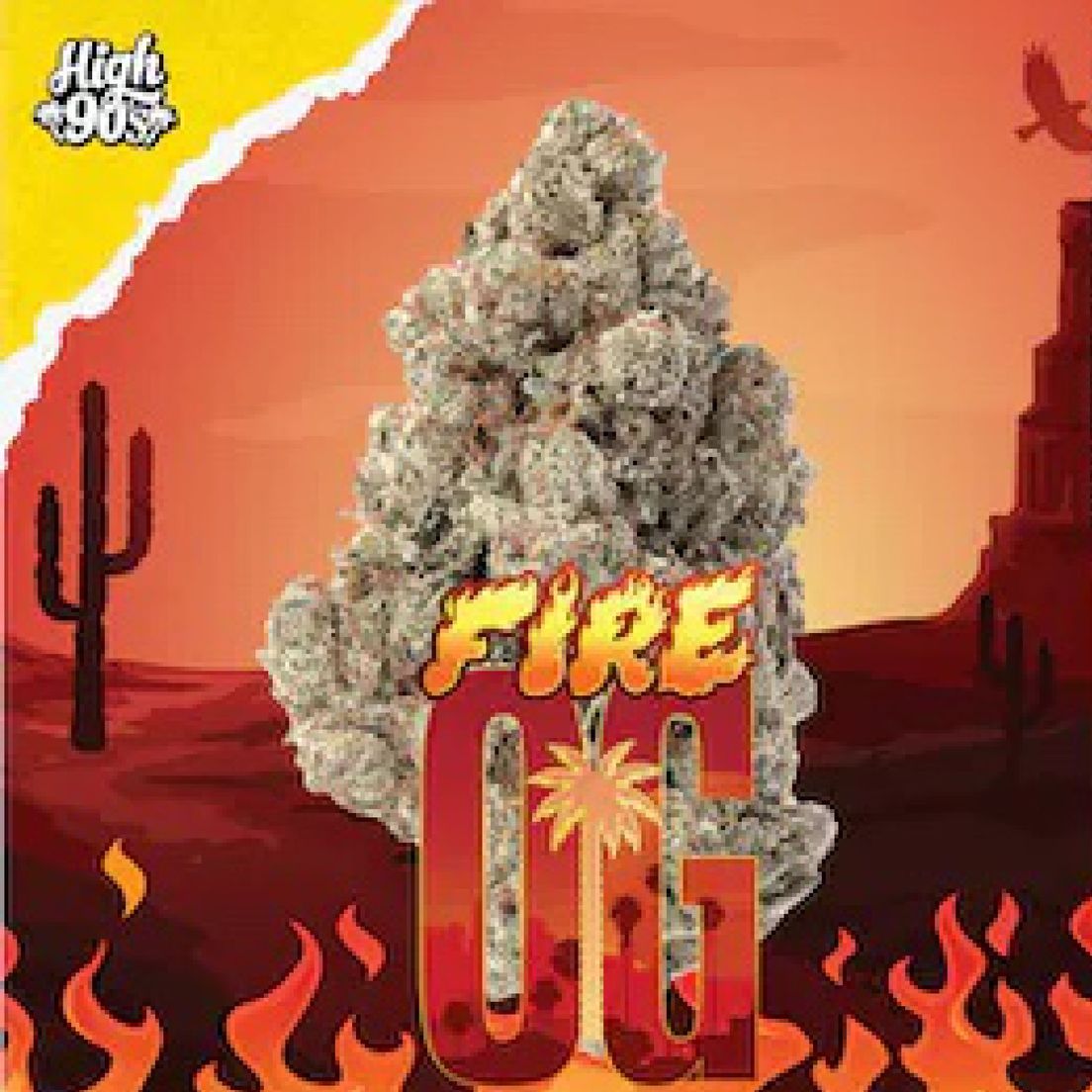 High 90s Flower Fire OG 3.5g